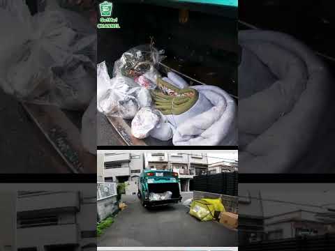 ごみの収集［可燃ごみ編］寝屋川興業/Garbage truck　 #ゴミ収集＃Garbage