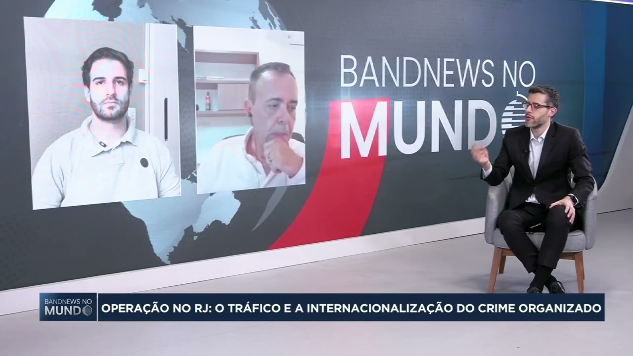 BandNews No Mundo  O narcotráfico saiu do controle A internacionalização do crime no RJ  TV Online BandNews No Mundo   O narcotráfico saiu do controle A internacionalização do crime no RJ