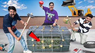 Break The Armoured Box Challenge & Win ₹100000 | इस बॉक्स को खोलना लगभग नामुमकिन है