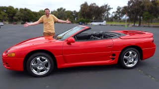 The Mitsubishi 3000GT VR-4 Spyder Was Peak Insane Japanese Sports Car