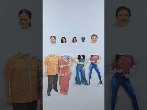 Jethalal 🥰 Rashmika 😎 Babita ji 💜 Daya bhabhi wrong head challenge 🔥😜 #shorts #funny #viral