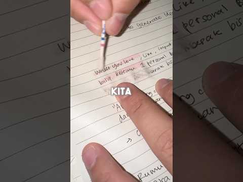 Cara hapus stabilo?!?!