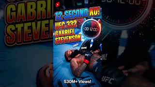 SLEPT IN 12 SECONDS?! 😱 Gable Steveson BRUTALLY Knocked Out! #Shorts