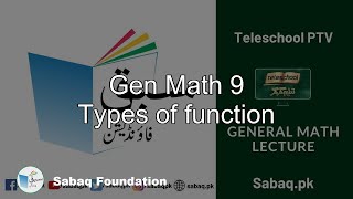 Gen Math 9 Types of function