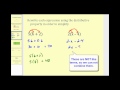 Understanding the Distributive Property