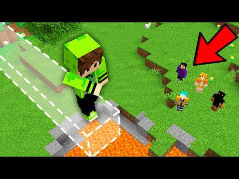 EU ENGANEI TODOS OS MEUS AMIGOS NO MINECRAFT