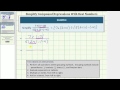 Simplifying Expressions and Operations