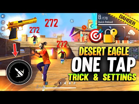 Raistar Desert Eagle Superfast Head Lock Trick 🔒💀 || Desert Eagle Headshot Sensitivity || Free Fire