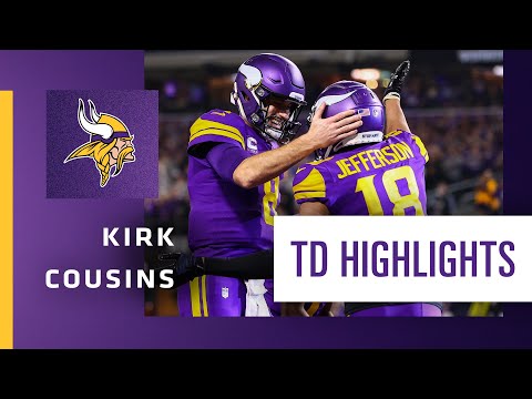 Every Kirk Cousins Touchdown Pass From the 2021 NFL Season | Minnesota Vikings video clip