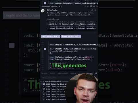 Github Copilot Can Now Review Your Code 🤯 #githubcopilot #webdeveloper #webdev #programmer #reactjs