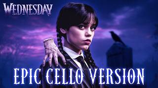 Wednesday Playing Cello - Dance of the Knights | EPIC CELLO VERSION (Season 2)