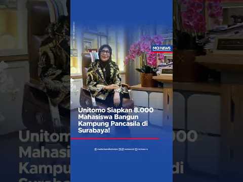 Video thumbnail Unitomo Siapkan 8 000 Mahasiswa Bangun Kampung Pancasila di Surabaya