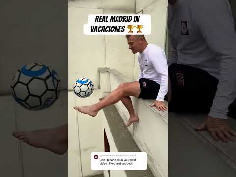 Real Madrid in vacaciones #halamadrid #futbolskills #soccerfreestyle #futbolskills #realmadrid