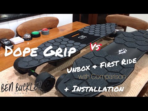 Dope Grip Unbox & First Ride bonus Full Installation and Comparison Hex - Vlog No.165