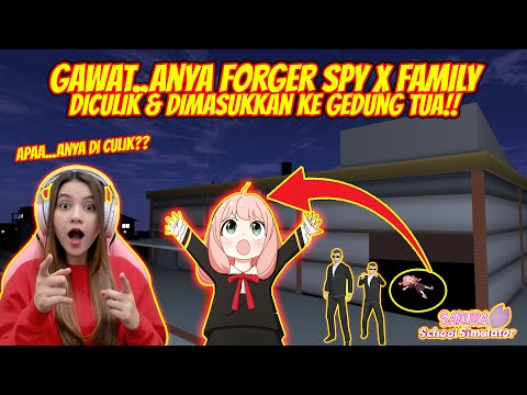 GAWAT!!  ANYA SPY X FAMILY DICULIK & DIMASUKKAN KE GUDANG INII!! SAKURA SCHOOL SIMULATOR - 581