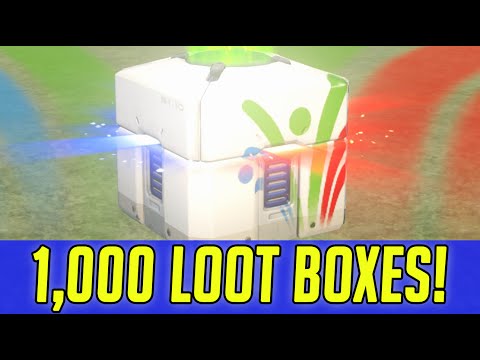 RICH KID BUYS 1,000 OVERWATCH LOOT BOXES : SUMMER GAME LOOT