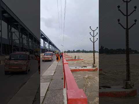 itihas me Kya Sach me Bihar dub Jayega 😮👆 #koshibarrage #shortvideo #kosiflood