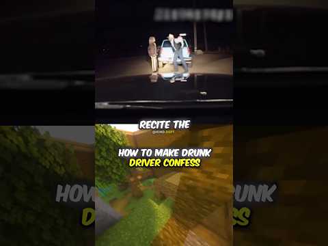How To Make DUI Driver CONFESS 😳