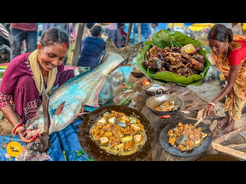 Jharkhandi Adivasi Style Biggest Fish Fry In Ranchi l Ranchi Street Food