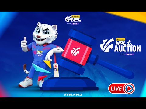 Live - NPL Auction 2025 เฅค Nepal Premier League