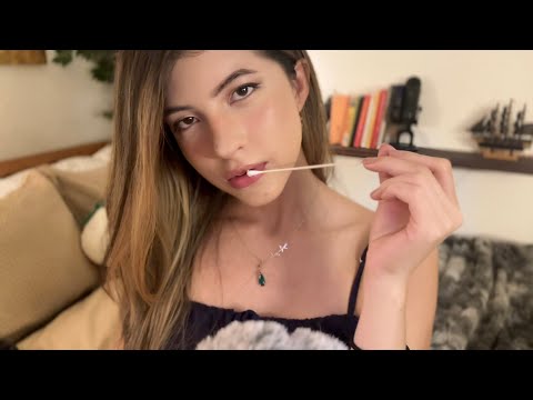 ASMR | Mil Capas de Brillo 💋 (besitos, intense mouth sounds y susurros)