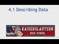 Understanding Data and Statistics Concepts
