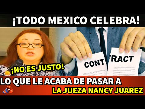 ¡FINAL FELIZ! TODO MEXICO CELEBRA LO QUE LE ACABA DE PASAR A LA JUEZA NANCY JUAREZ