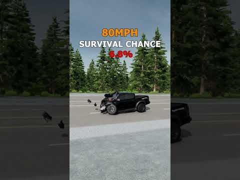 💥Realistic Simulation at Different Speeds in BeamNGdrive