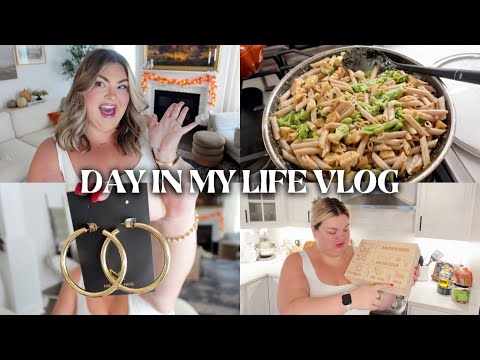 new fall hair, jewelry haul, cook with me, memory box | vlog