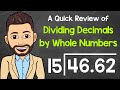 Dividing Decimals by Whole Numbers Explained