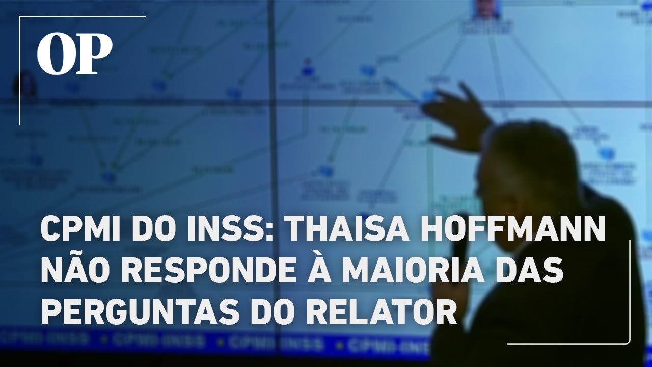 CPMI do INSS: Thaisa Hoffmann não responde à maioria das perguntas do relator