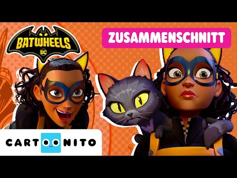 Die 🐈 4 BESTEN 🐈 Momente von Catwoman | Batwheels | Cartoon für Kinder | @CartoonitoDE