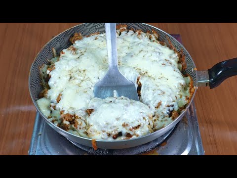 ¡Lasagna de Plátano Maduro y Carne Molida en Sartén! Sin Horno, Fácil y Deliciosa