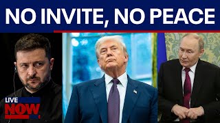 Trump-Putin peace talks: Ukraine says war won't end without invitation