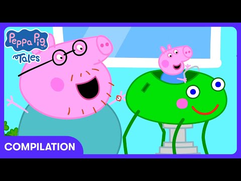 George Rides EVERY Rocket Ride at the Supermarket! ๐ 2026 | NEW Peppa Pig Tales