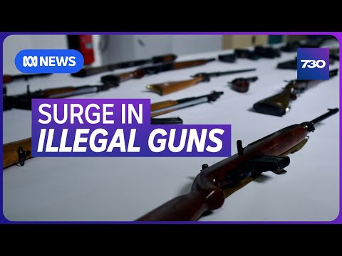 YouTube video thumbnail: Stolen Guns Are Fuelling Australia’s Surge in Illegal Firearms