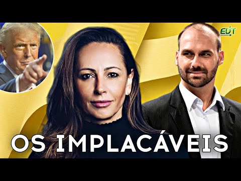 ANA PAULA HENKEL E EDUARDO BOLSONARO DETONAM O REGIME DE MORAES