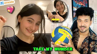 How So Adorable 🥰 ? She Gave her Number On Omegle😍🤌