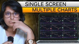 Single screen multiple chart in option trading / stock market !! 