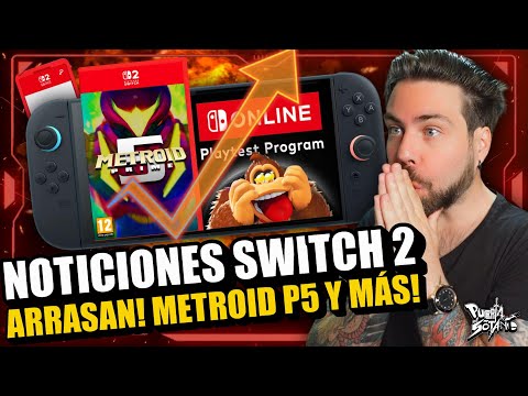 🔥NOTICIONES Nintendo Switch 2! ARRASA EN VENTAS! Metroid Prime 5 en DESARROLLO? KEY-CARD, DK y MÁS!