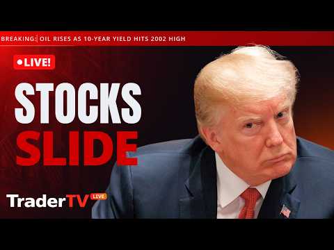 Dow Sinks 500 Points as Inflation Fears Return | Stock Market Live