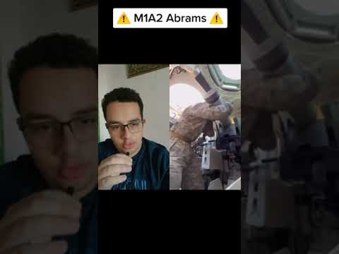 جندي امريكي يطلق قذيفة من احدث الدبابات الأمريكية في العالم M1A2 ⭐
