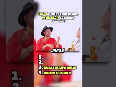 Last one BEST 🤣 TOP 4 JOKES THAT MADE YEAH MAD FAMOUS 🤣 #dadjokes  #yeahmad