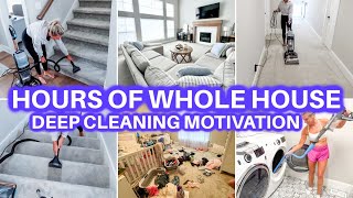 HOURS OF WHOLE HOUSE DEEP CLEANING | CLEAN WITH ME | CLEANING MOTIVATION |  JAMIE’S JOURNEY