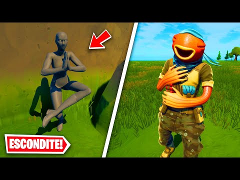 ESCÓNDETE O *CHISTE* en FORTNITE 😂😂 (divertido)
