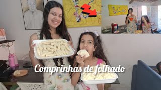 Comprinhas de salgados para preparar em casa folhado de frango e Croaçã elas amam 