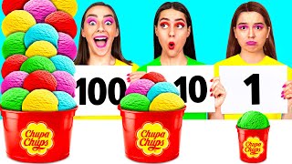 100 Couches de Nourriture Défi | Drôle de Guerre Alimentaire par TeenChallenge