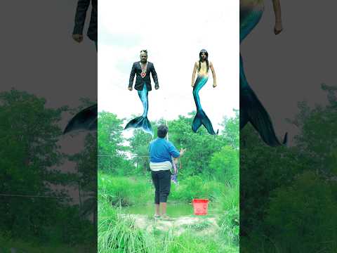jalpari vs आदमी #jalpari #funnyvideo #shorts