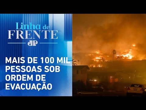 Incêndio florestal deixa cinco mortos em Los Angeles | LINHA DE FRENTE