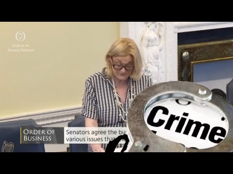 Senator Sharon Keogan Speaks about the link between Crime and Immigration in the Seanad